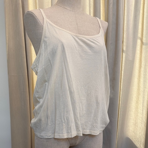 Johnny Was Biya XXL embroidered mesh top blouse with Cream Tank NWT green blue - Picture 5 of 13